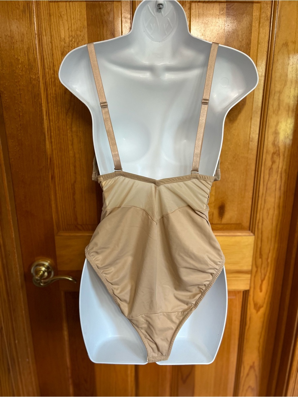 Flexees Nude Underwire Shaping Bodysuit - Picture 5 of 8